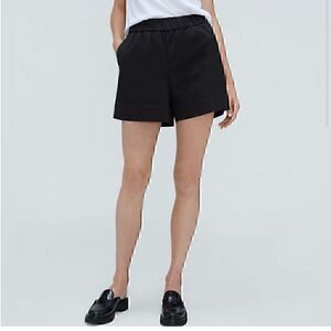 NWT Everlane The Easy Shorts Black Small